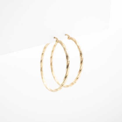 Aretes De Argolla Grande