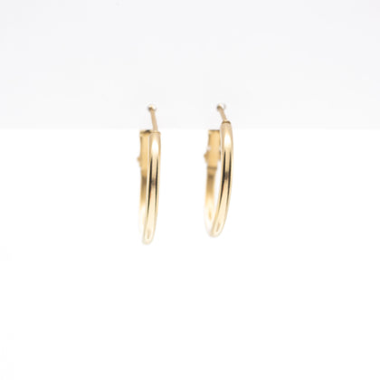Aretes De Argolla Mediana