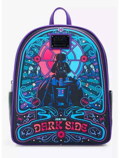 Star Wars Darth Vader Mochila Colores Brilla Obscuridad
