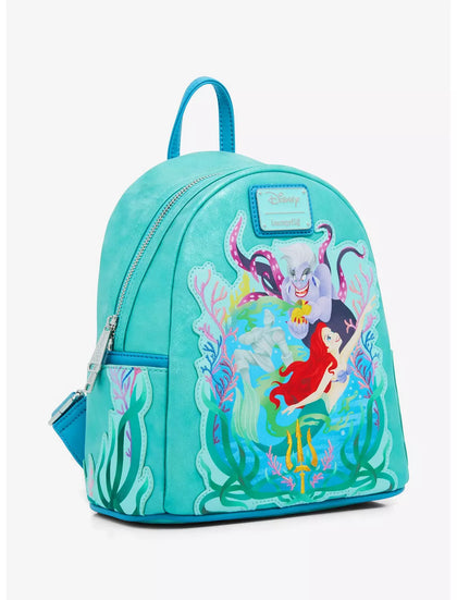 La Sirenita Mochila Glitter Ariel