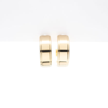 Aretes De Argolla Anchos