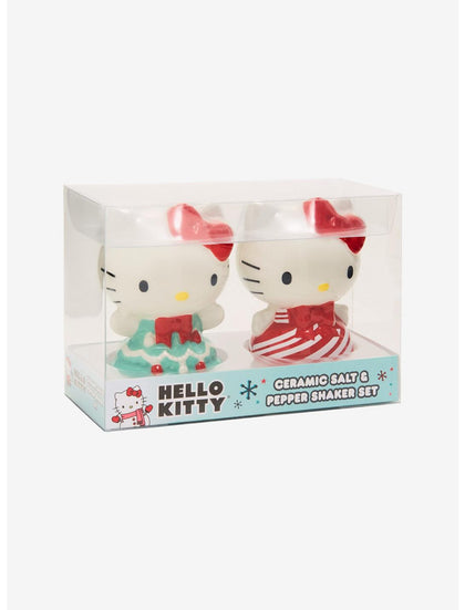 Hello Kitty Salero Y Pimentero Navidad