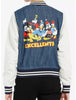 Mickey Mouse And Friends Denim Varsity Chamarra