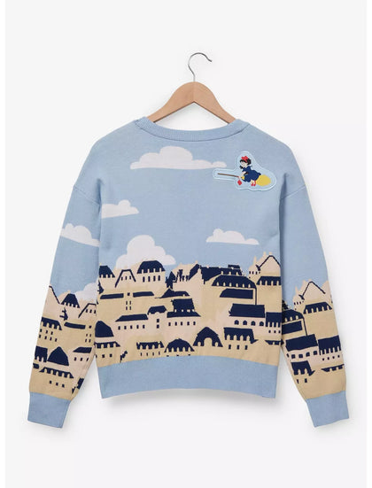 Estudio Ghibli Kikis Delivery Sueter Cardigan Escena