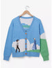 Estudio Ghibli Howl's Moving Castle Sophie & Howl Sueter Cardigan