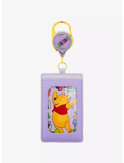 Winnie Pooh Portagafete Morado