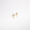 Aretes De Cruz Strass