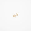 Aretes De Cruz Strass