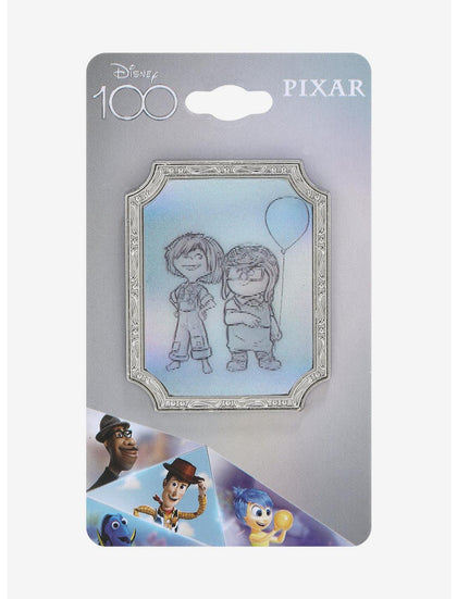 UP Carl & Ellie Pin Holografico 100 Disney