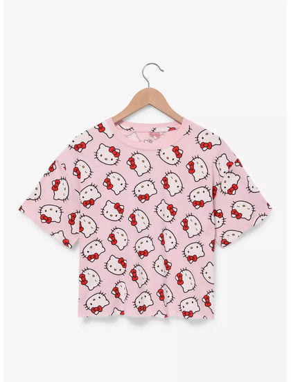 Sanrio Hello Kitty Camisa Rostro