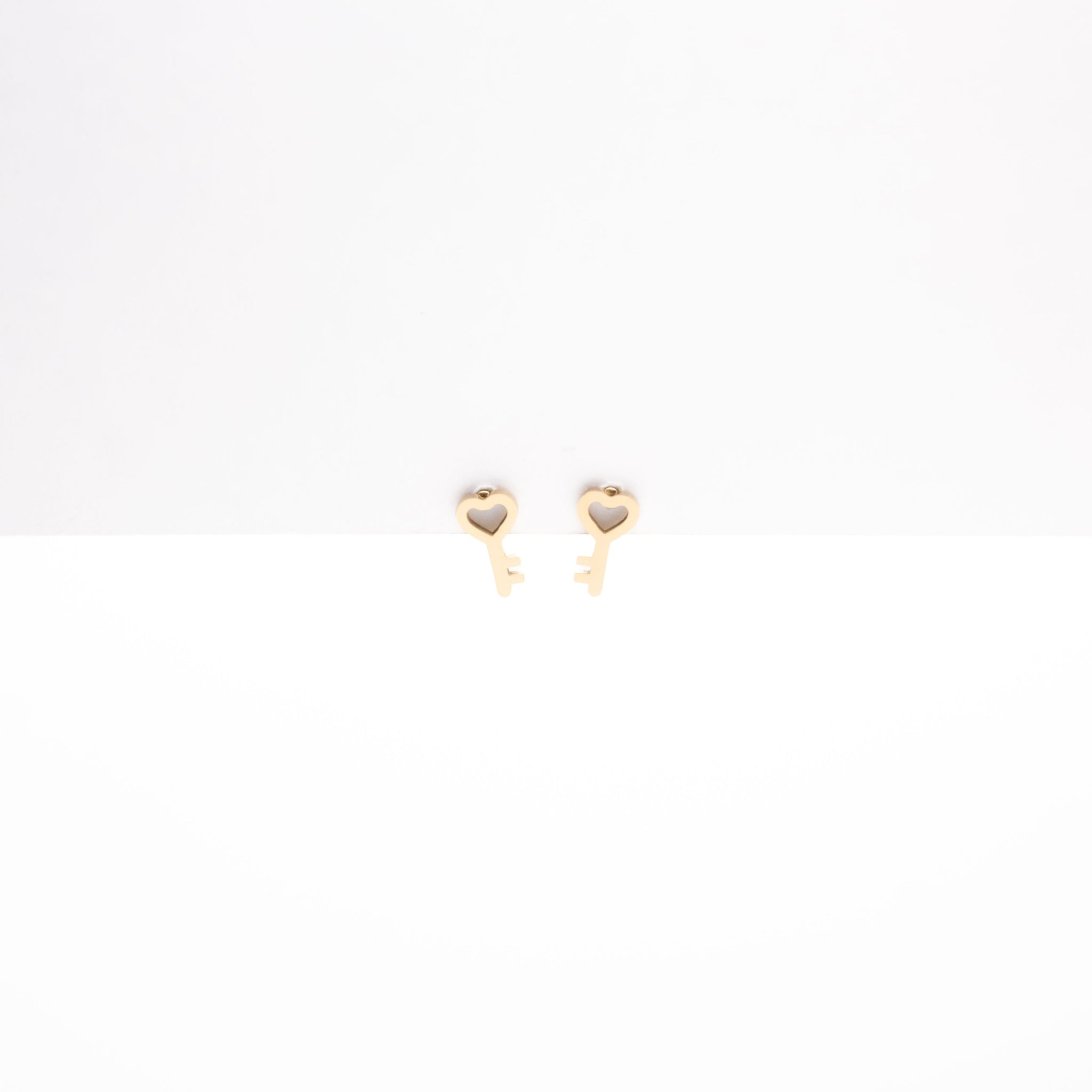 Aretes De Llave Y Corazón