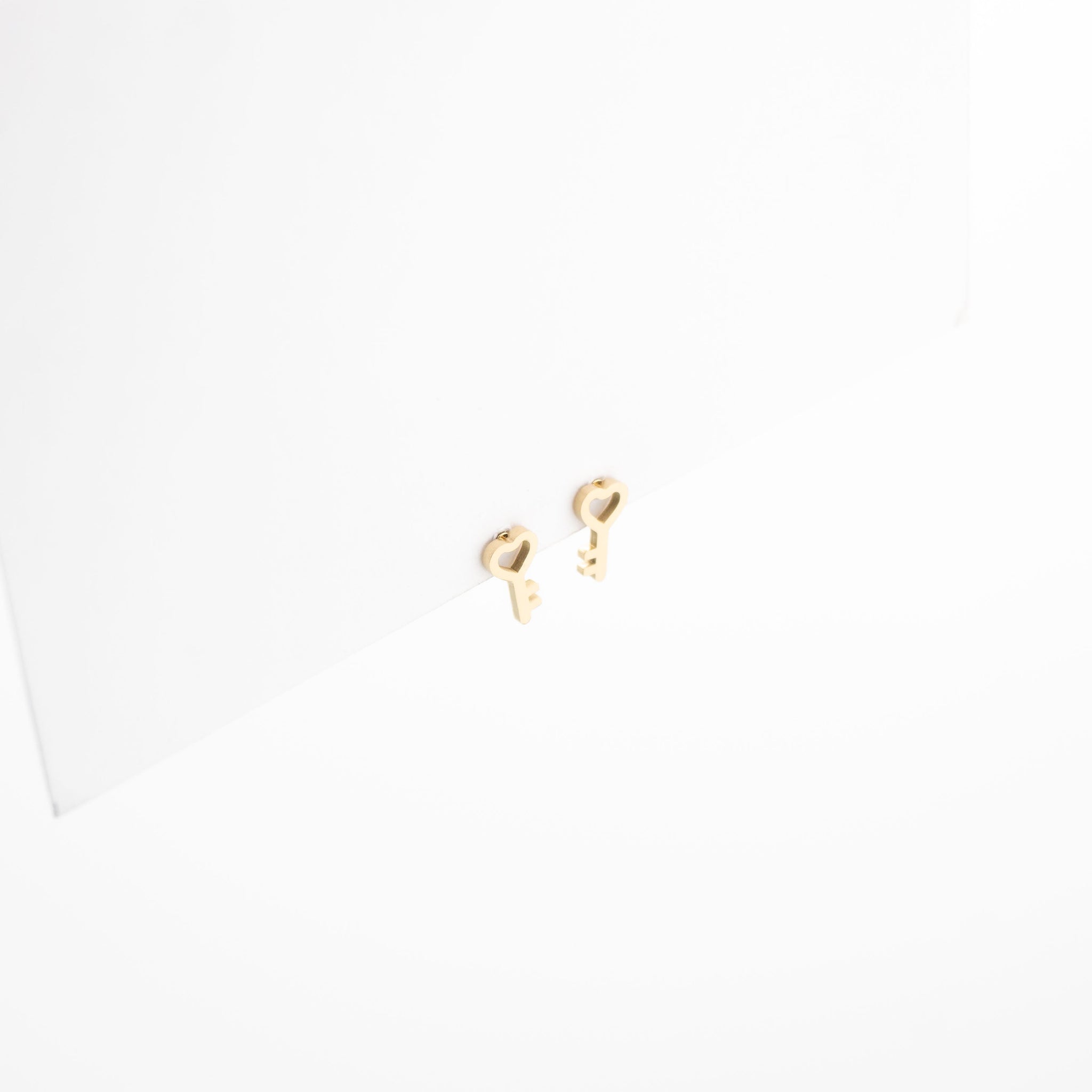 Aretes De Llave Y Corazón