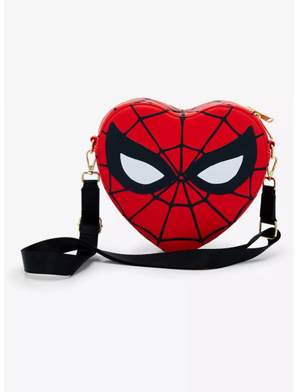 Spider Man Bolsa Crossbody Corazon