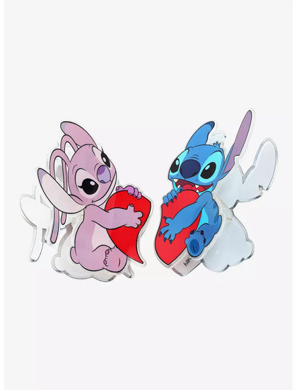 Disney Lilo & Stitch Stitch & Angel Broche Cabello San Valentin