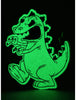 Nickelodeon Reptar Broche Cabello Brilla Obscuridad