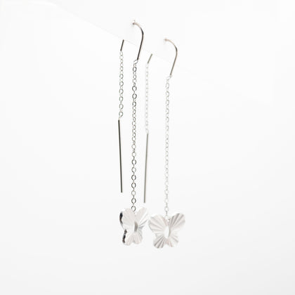 Aretes De Mariposa Colgante