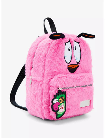 Coraje El Perro Cobarde Mochila Peluche