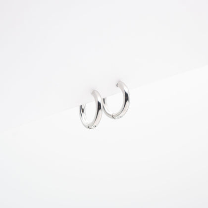 Aretes De Argolla Pequeños