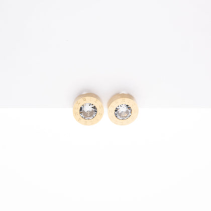 Aretes De Reloj Con Cubic Zirconia