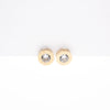 Aretes De Reloj Con Cubic Zirconia