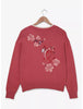 Mulan Cherry Blossom Crochet Cardigan Sueter
