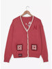 Mulan Cherry Blossom Crochet Cardigan Sueter