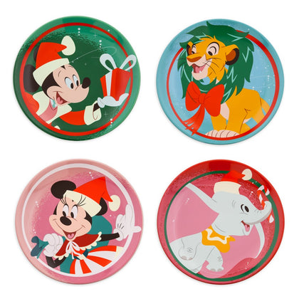 Disney Navidad Platos Navideños Personajes Set