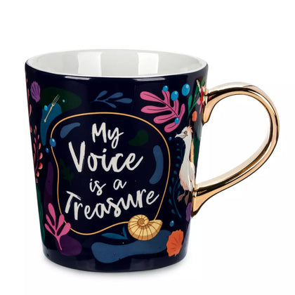 La Sirenita Taza My Voice Is a Treasure