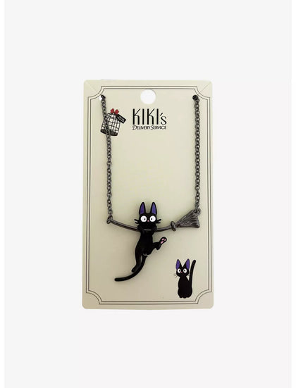 Collar Kiki's Delivery Service Jiji Escoba Estudio Ghibli