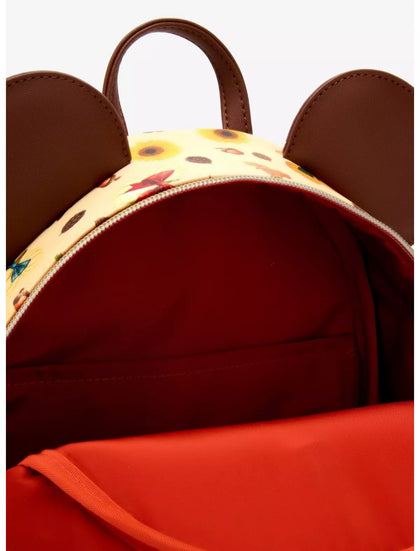 Loungefly Disney Minnie Mouse Fall Pumpkin Mini Mochila