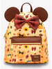 Loungefly Disney Minnie Mouse Fall Pumpkin Mini Mochila