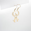 Aretes De Gato Y Luna