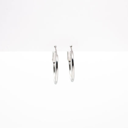 Aretes De Argolla Mediano