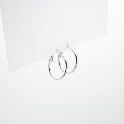 Aretes De Argolla Mediano