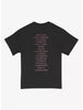 BLACKPINK Deadline World Tour Stops T-Shirt