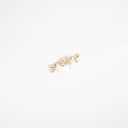 Aretes Dorados Insectos