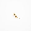 Aretes Dorados Minimalistas Mediano
