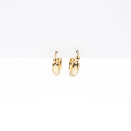 Aretes De Argolla Gruesa
