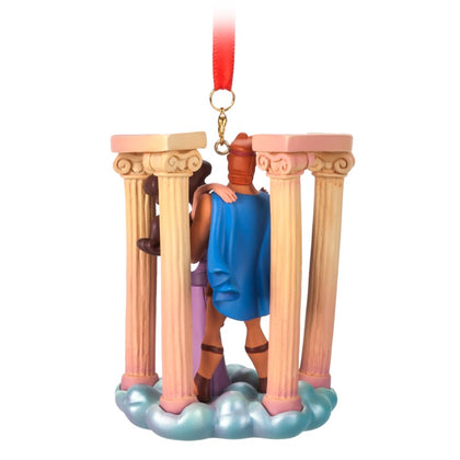 Hercules Y Megara Sketchbook Ornamento Navideño Calabaza