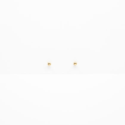 Arete Minimalista Dorado Pequeño