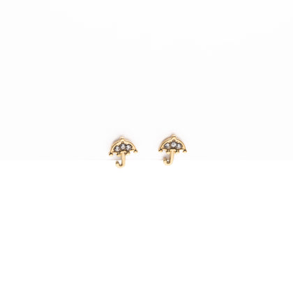 Aretes De Sombrillas Strass