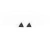 Aretes Triangulares Strass Negro