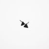 Aretes Triangulares Strass Negro