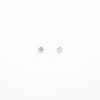 Aretes Plateados de Cubic Circonia