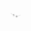 Aretes Plateados de Cubic Circonia