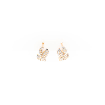 Aretes Entrelazados Strass