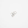 Aretes Plateados Con Circonia
