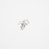 Aretes Plateados Con Circonia