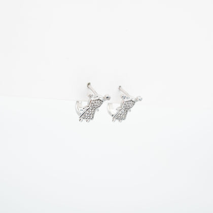 Aretes En Forma De Niña Strass
