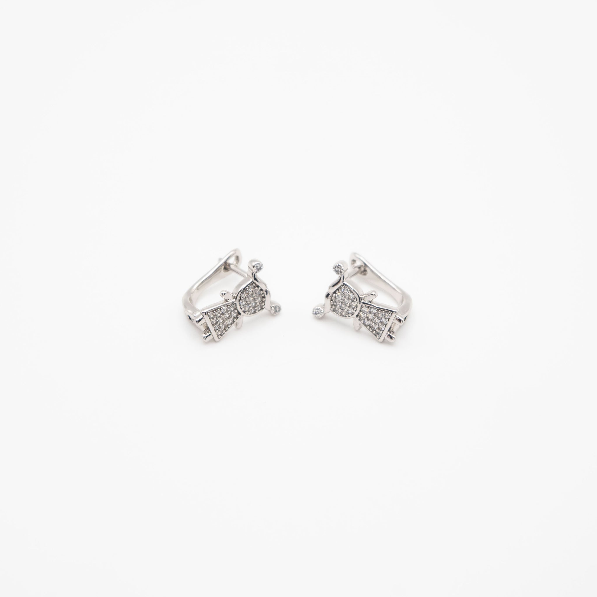 Aretes En Forma De Niña Strass
